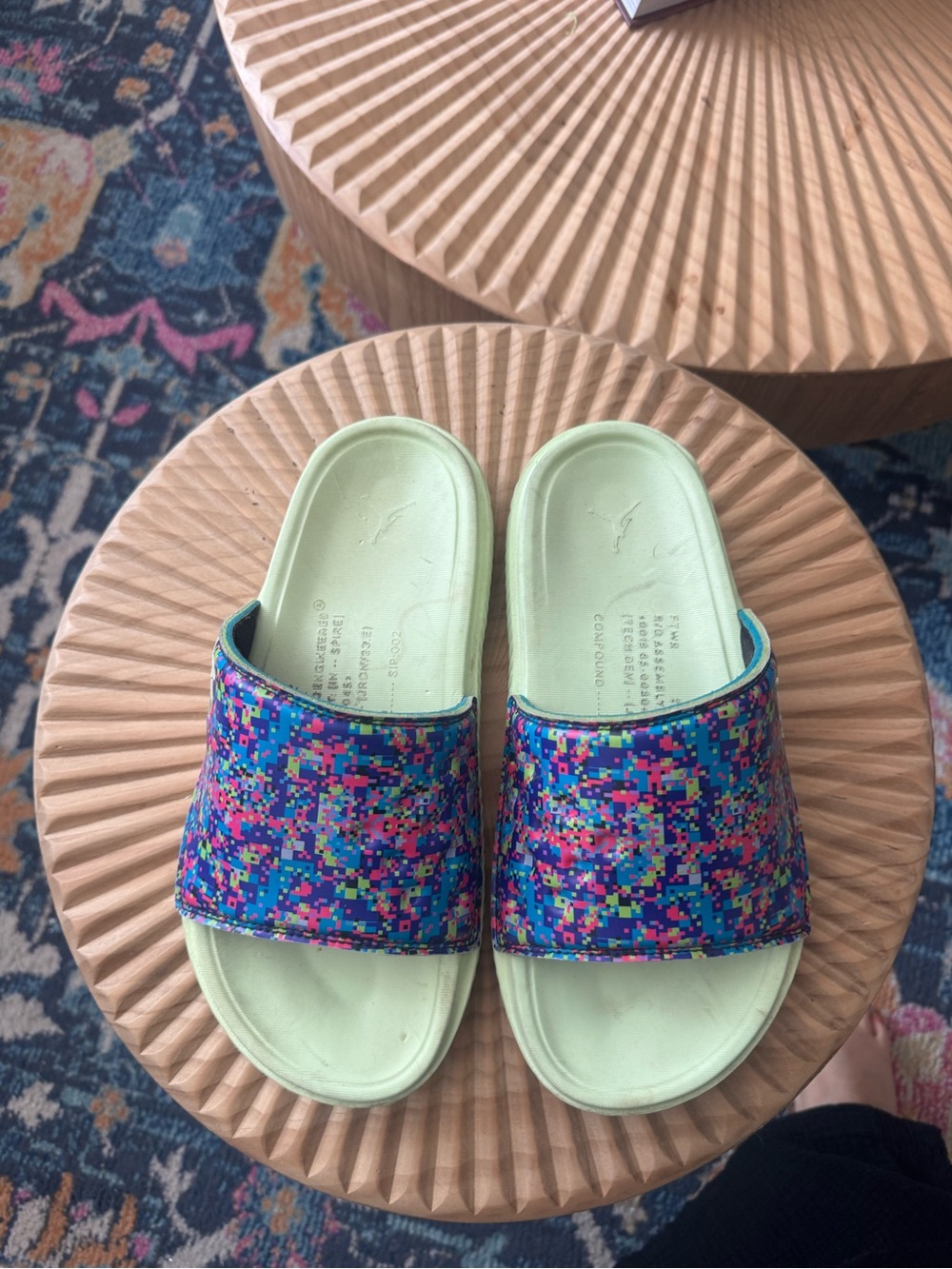 Luka Doncic x Jordan Play Slide Multi Glow size 8
